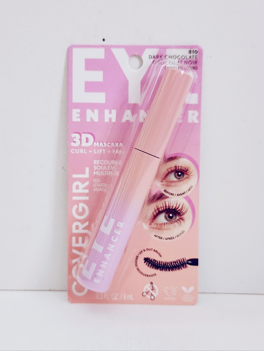 ⭐4/$15 COVERGIRL Eye Enhancer 3D Mascara Dark Chocolate